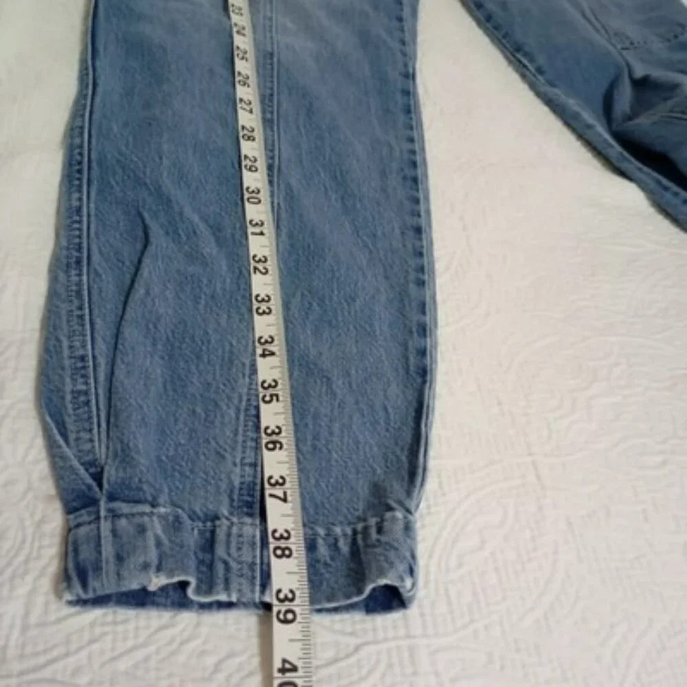 Lauren Ralph Lauren Jeans Denim Size 8 Blue Multi Pocket Womens